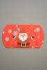 Christmas Santa Print Pillow Pack Gift Box. Size Approx 6.8cm x 6.8cm x 2.5cm - view 2