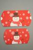 Christmas Snowman Print Pillow Pack Gift Box. Size Approx 6.8cm x 6.8cm x 2.5cm - view 4
