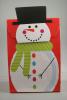 Snowman Velcro Topped Christmas Gift Box. Approx Size 27cm x 19cm x 9cm - view 2