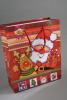Christmas Santa Reindeer Gift Bag. Approx Size 22cm x 18cm  x 7cm. - view 1