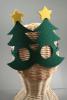Christmas Themed Felt Face Masks. In Santa, Elf, Christmas Tree, Reindeer and Xmas Pudding Designs - view 3