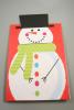 Snowman Velcro Topped Christmas Gift Box. Approx Size 27cm x 19cm x 9cm - view 3