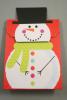 Snowman Velcro Topped Christmas Gift Box. Approx Size 16cm x 12cm x 6cm - view 3