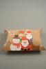 Christmas Character on Snowflake Print Pillow Pack Gift Box. Size Approx 8.8cm x 8cm x 3cm - view 2
