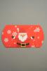 Christmas Santa Print Pillow Pack Gift Box. Size Approx 8.8cm x 8cm x 3cm - view 2